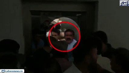 Shahbaz Sharif combing in NAB Court
