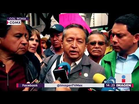 Tres manifestaciones se hacen afuera de casa de trabajo de López Obrador | Noticias con Yuriria