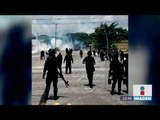 Se enfrentan normalistas y policías en Chiapas | Noticias con Ciro