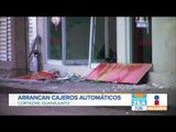 Se roban tres cajeros automáticos de un banco en Guanajuato | Noticias con Francisco Zea