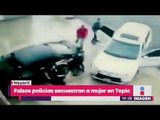 Falsos policías secuestran a mujer en Nayarit | Noticias con Yuriria Sierra