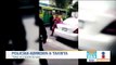 Policías agreden a taxista tras accidente vial | Noticias con Francisco Zea