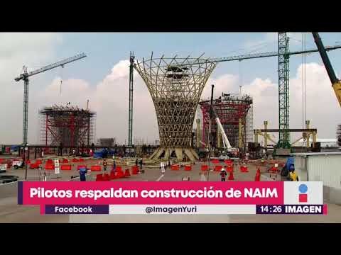 Pilotos respaldan aeropuerto en Texcoco | Noticias con Yuriria Sierra