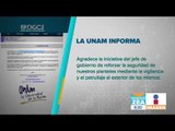 ¿Por qué la UNAM no quiere una policía universitaria? | Noticias con Francisco Zea