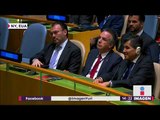 Cómo le fue a Peña Nieto en su última presentación ante la ONU | Noticias con Yuriria Sierra