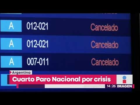 ¡Cuarto paro nacional en Argentina! Calles vacías y negocios cerrados | Noticias con Yuriria