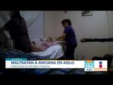 Este video muestra cómo maltratan a anciana en asilo | Noticias con Francisco Zea