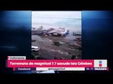 ¿Te acuerdas México? Terremoto de 7.7 grados Richter sacude Indonesia | Noticias con Yuriria