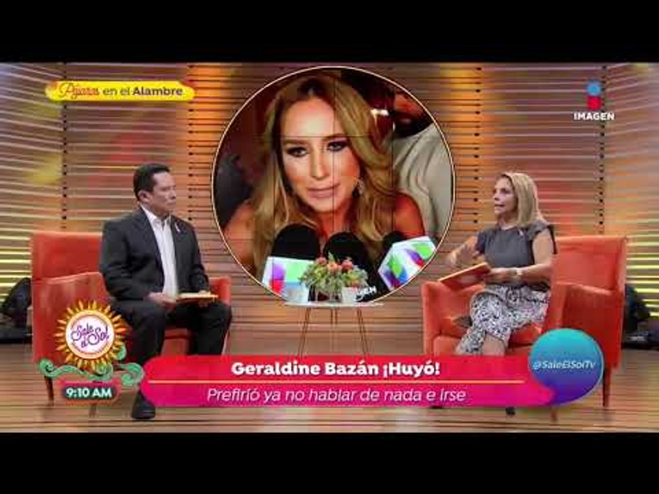 ¡Geraldine Bazán recibió piropos de Lupillo Rivera! | Sale el Sol