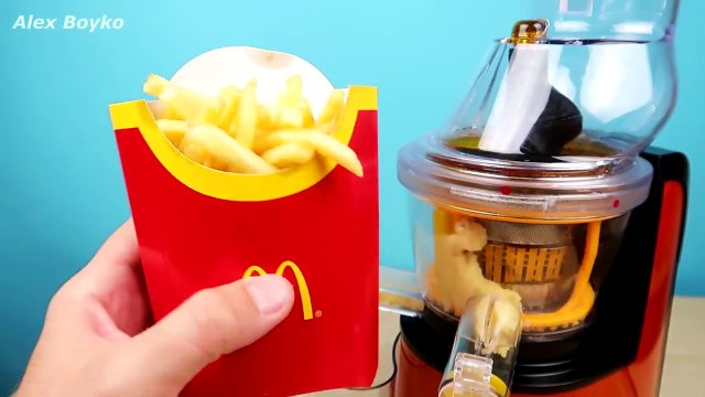 Что если бросить Картошку фри в Соковыжималку Вот это поворот! alex boyko