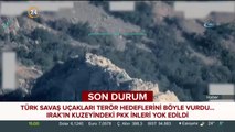 Türk savaş uçakları terör hedeflerini böyle vurdu