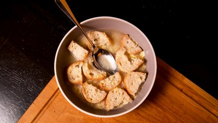 Recette : Soupe à l'ail de Maïté