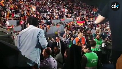 Acto de Vox en el Palacio Vistalegre