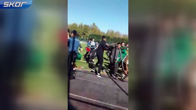 Konyaspor Beşiktaş maçında kavga çıktı!