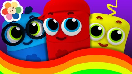 Download Video: Aprende Colores para Niños | Canciones Infantiles Para Bebes | La Pandilla de Colores | BabyFirst TV