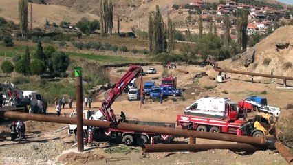 Şantiyede çelik borunun altında kalan işçi öldü - MANİSA