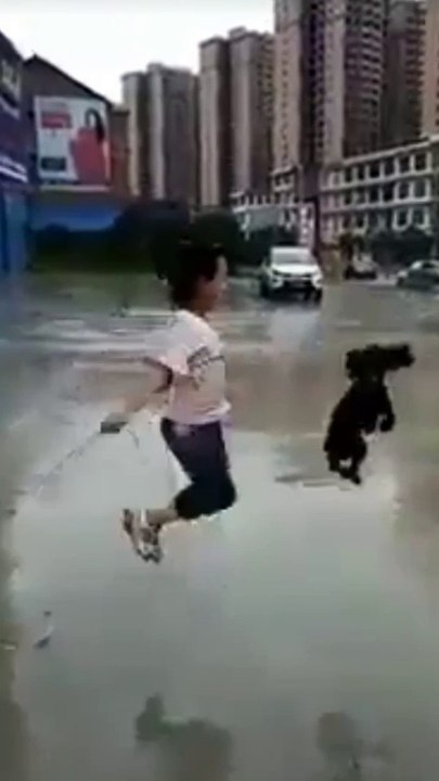 he has a super jump jump
