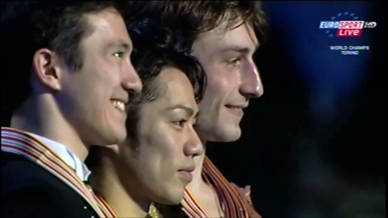 WC10 - Commentators mention Hanyu (ESP ITA)