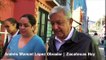 El presidente electo de México AMLO en Zacatecas