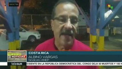 Costa Rica: huelga continuará hasta que se modifique plan fiscal