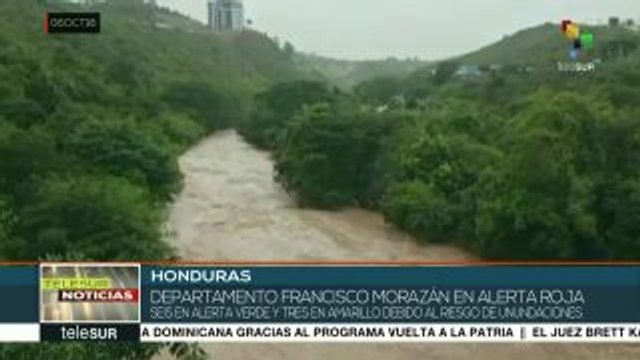 Honduras: alertas por lluvias e inundaciones