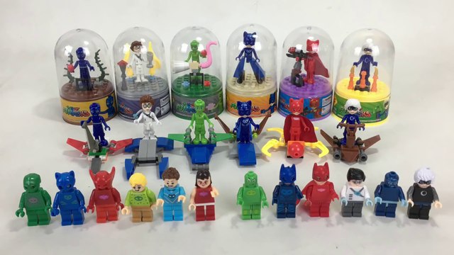 24 RARE PJ Masks Brick Figures Mini Dolls Vehicles Capsule Catboy Gekko Owlette || Keith's Toy Box