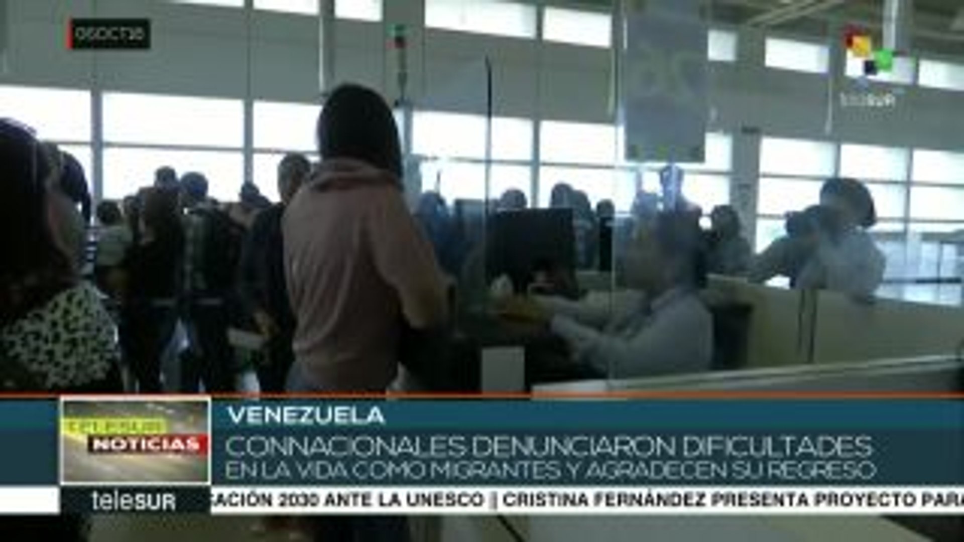 Venezuela: retornan 90 desde Rep. Dominicana