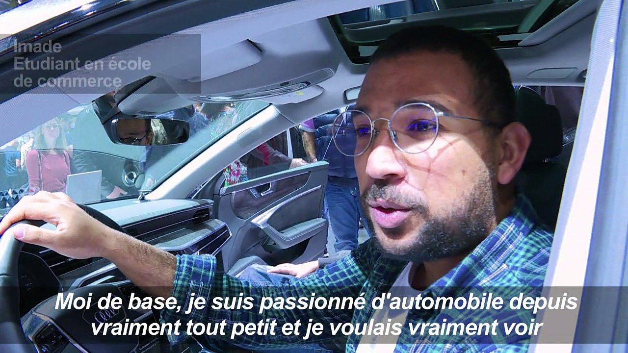 Les passionnés au rendez-vous du Mondial de l'auto 2018 à Paris