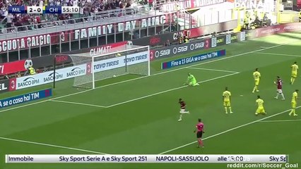GOAL (Giacomo Bonaventura) AC Milan 3 - 0 Chievo