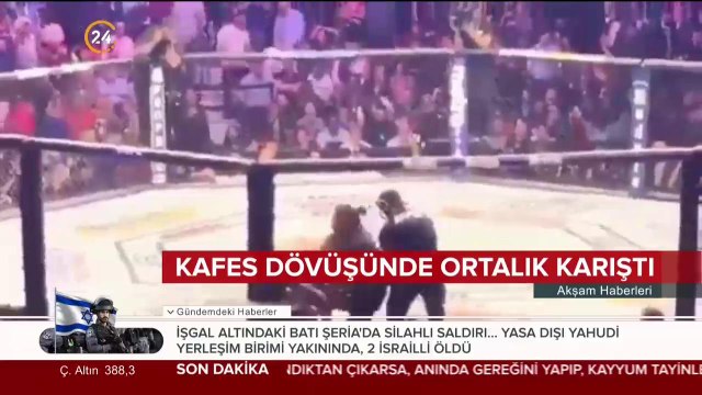 Kafes dövüşünde ortalık karıştı