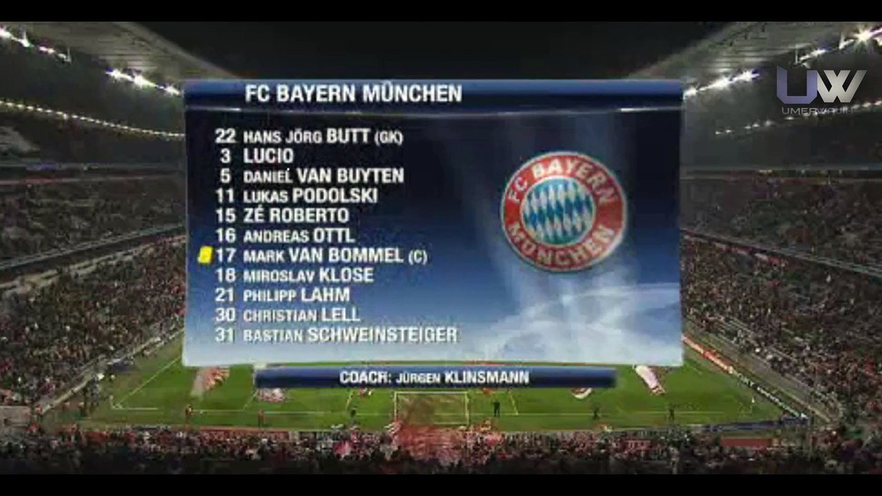 Bayern Munich vs Sporting Lisbon