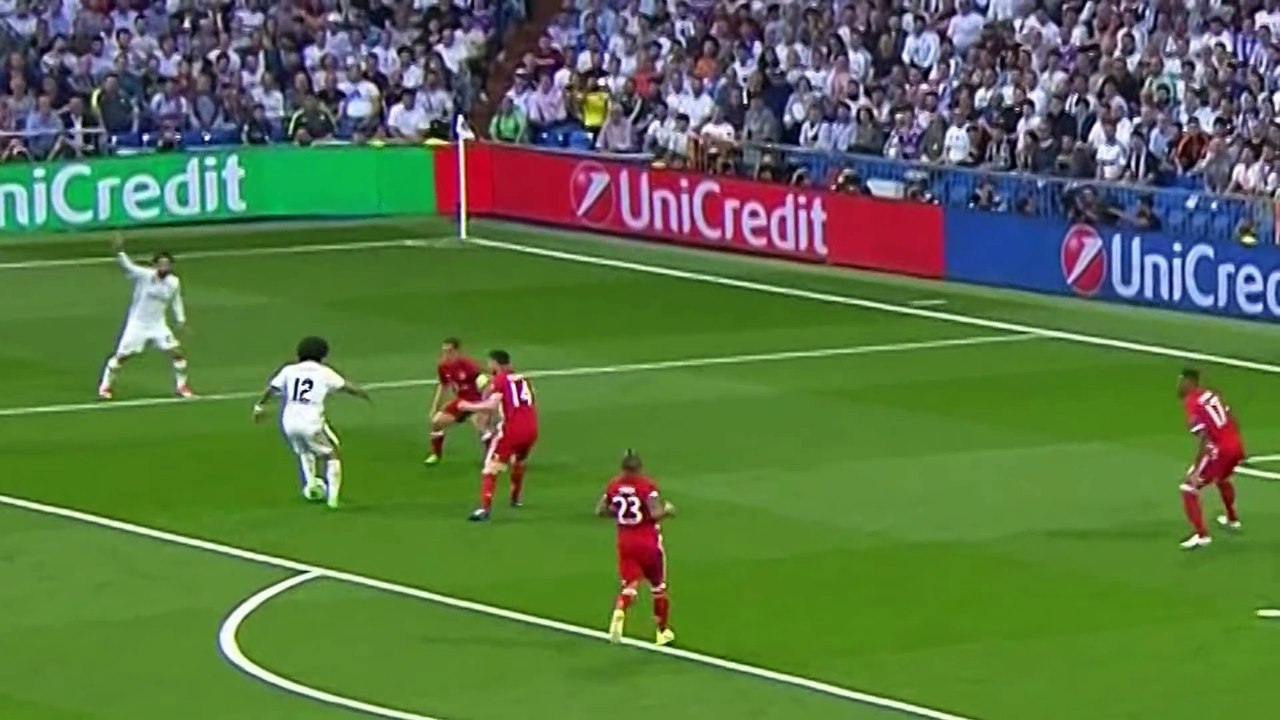 Marcelo vs Bayern Munich 16-17 HD 1080i
