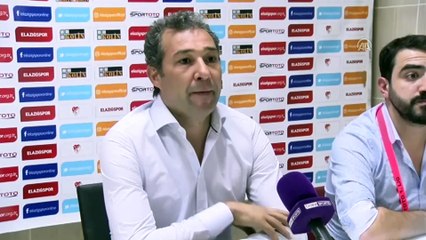 Tetiş Yapı Elazığspor - Gazişehir Gaziantep maçının ardından - ELAZIĞ