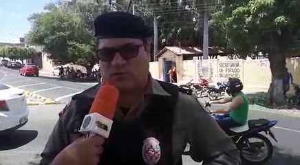 Comandante da PM de Cajazeiras fala sobre a operação "Voto Seguro"