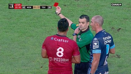 Le carton rouge de Liam Messam face à Montpellier