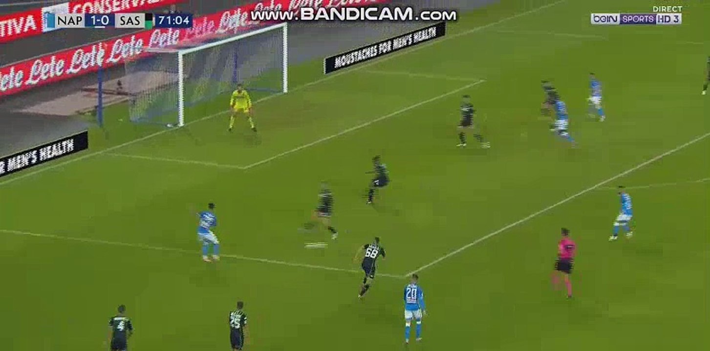 Lorenzo Insigne Goal - Napoli 2-0 Sassuolo 07.10.2018