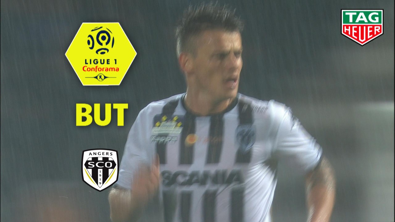 But Pierrick CAPELLE (58ème) / Angers SCO - RC Strasbourg Alsace - (2-2) - (SCO-RCSA) / 2018-19