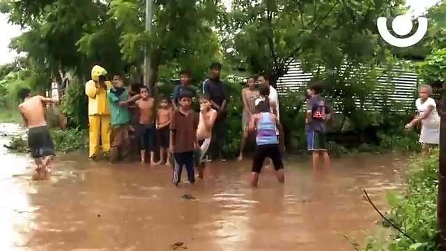 #LOÚLTIMO #LoQueSeViveEn los barrios Manchester y Cristo Rey de Tipitapa, se registran familias afectadas por inundaciones debido al Sistema de Baja Presión qu