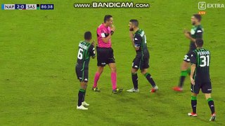Rogerio RED CARD  - Napoli 2-0 Sassuolo 07.10.2018