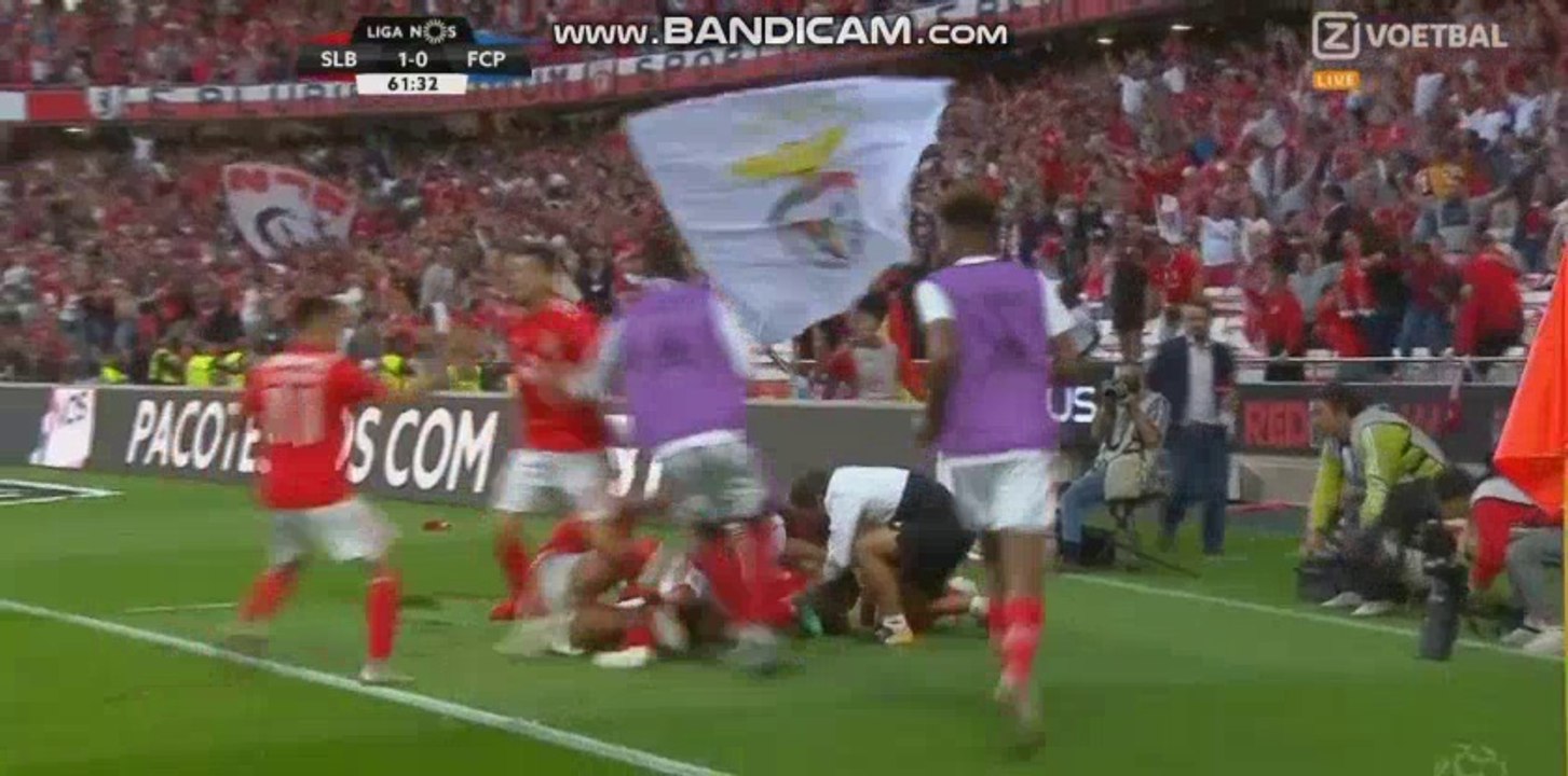 Haris Seferovic Goal - SL Benfica 1-0 Porto 07.10.2018