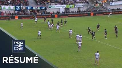 PRO D2 - Résumé Brive-Angoulême: 31-18 - J7 - Saison 2018/2019