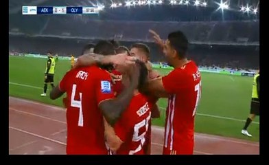 Fortounis K.   Amazing  Goal      AEK Athens FC 0 - 1	 Olympiakos Piraeus