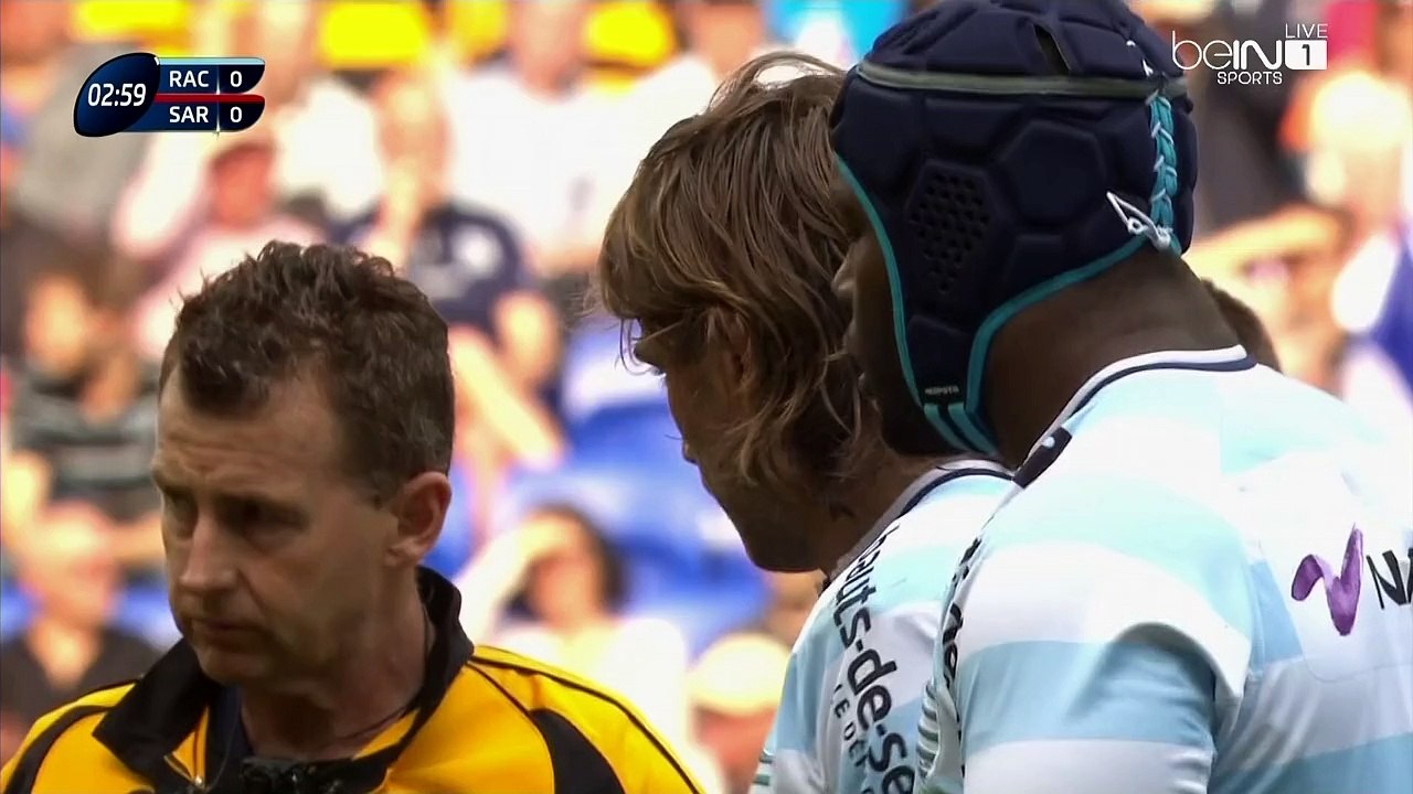 European Champions Cup 2016 Final - Racing 92 vs Saracens - 1st Half  2016.05.14.