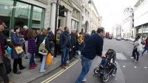 Brazilians in London queue outside embassy to vote in hotly contested presidential election