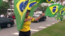 Partidários correram para casa de Bolsonaro