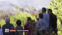 Portugal : de violents incendies dans le secteur de Sintra