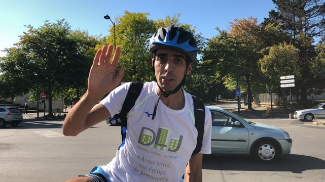 Reconnaissance du nouveau parcours de Tout Rennes Court avec l’athlète rennais Hamza El Ouardi