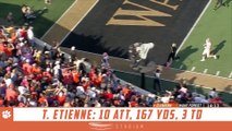 Travis Etienne Highlights: Clemson - Wake Forest 2018