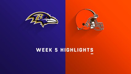 Ravens vs. Browns highlights | Week 5