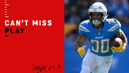 Can't-Miss Play: Ekeler speeds down sideline for 44-yard TD